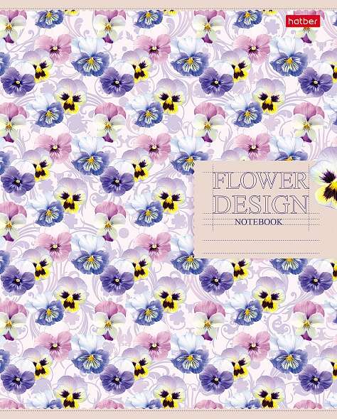 Notebook 60 sheets A5f grid - Blossom of Beauty