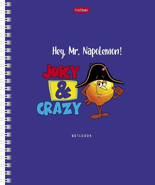 Notebook 48 sheets A5 grid - Mr.Lemon