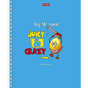 Notebook 48 sheets A5 grid - Mr.Lemon