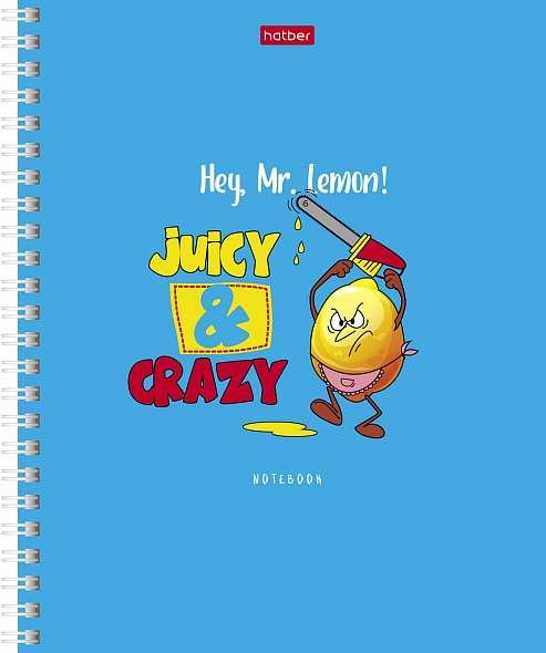 Notebook 48 sheets A5 grid - Mr.Lemon