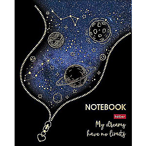 Notebook 48 sheets A5 grid - Golden Inspiration