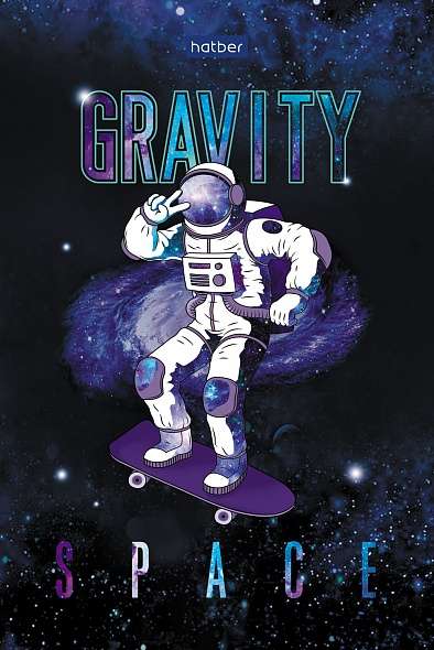 Premium Notebook 40 sheets A6f - My Galaxy