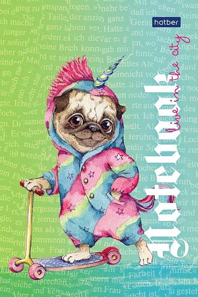 Premium Notebook 40 sheets A6 - Mops