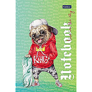 Premium Notebook 40 sheets A6 - Mops