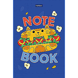 Premium Notebook 40 sheets A6F - Cat