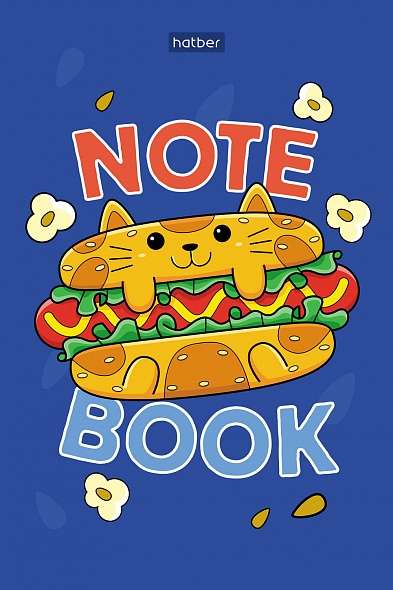 Premium Notebook 40 sheets A6F - Cat