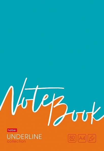 Notebook 80 sheets A4 grid - Underline