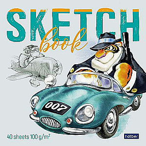 Premium SketchBook Notebook 40 sheets A5 size 165x165mm