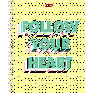 Notebook 48 sheets A5f grid - All about you