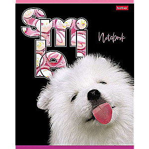 Notebook 80 sheets A5 grid - Smile!