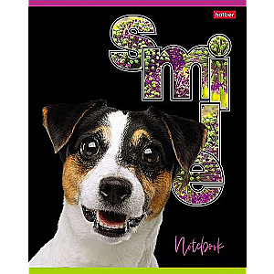 Notebook 80 sheets A5 grid - Smile!