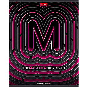 Notebook 80 sheets A5 format LINE - Labyrinth