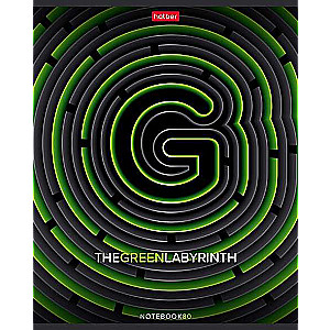 Notebook 80 sheets A5 format LINE - Labyrinth