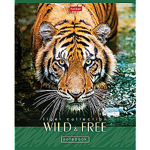 Notebook 60 sheets A5 grid - Wild and Free