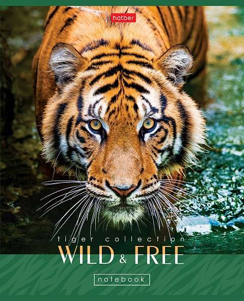Notebook 60 sheets A5 grid - Wild and Free