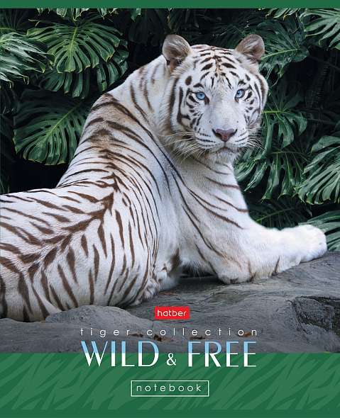 Notebook 60 sheets A5 grid - Wild and Free