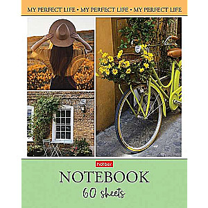 Notebook 60 sheets A5 size grid - My beautiful life