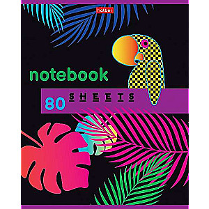 Notebook 80 sheets A5f grid - Notes
