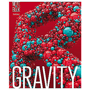 Notebook 96 sheets A5 with grid - GRAVITY