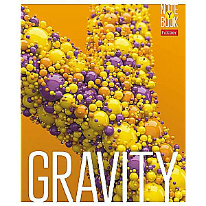 Notebook 96 sheets A5 with grid - GRAVITY