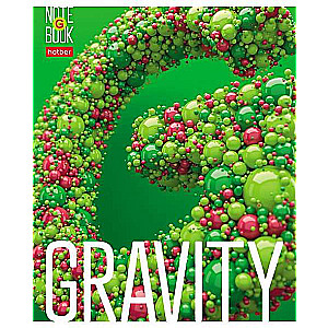 Notebook 96 sheets A5 with grid - GRAVITY