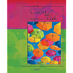 Notebook 96 sheets A5 grid - Life in color