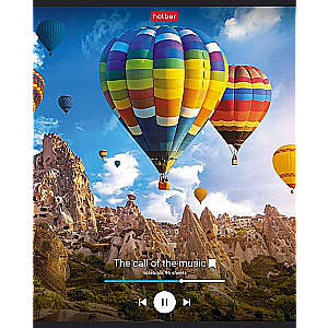 Notebook 96 sheets A5 size - Music Calls