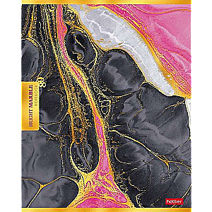 Notebook 80 sheets A5 size grid - Bright marble