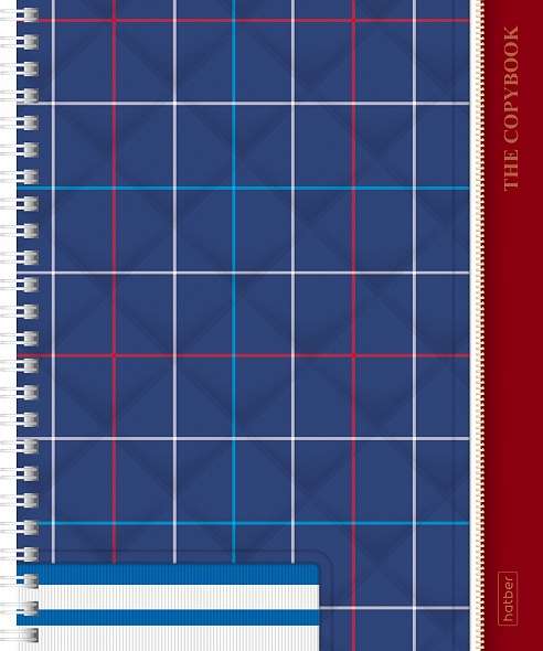 Notebook 96 sheets A5f grid - Gentlemen