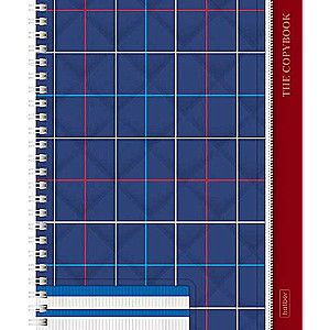 Notebook 96 sheets A5f grid - Gentlemen