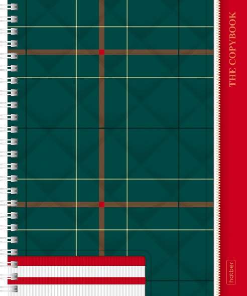Notebook 96 sheets A5f grid - Gentlemen