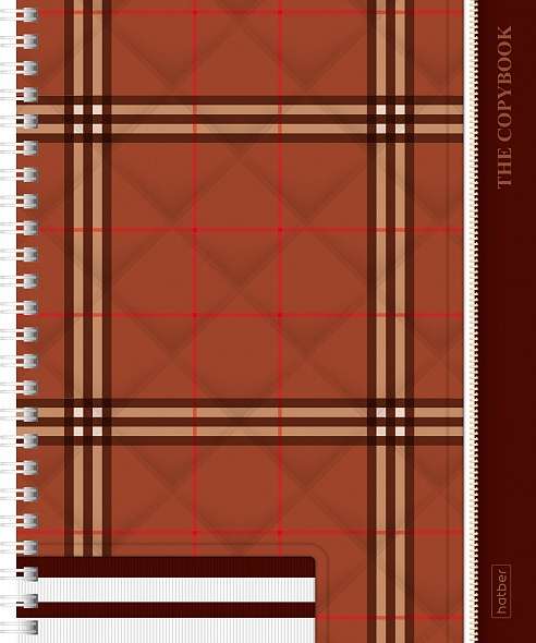 Notebook 96 sheets A5f grid - Gentlemen