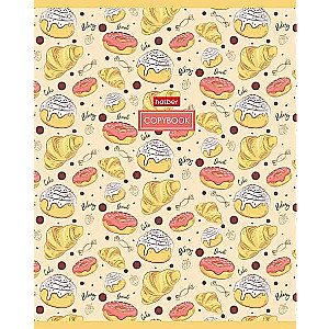 Notebook 96 sheets A5 format grid - Good food