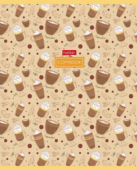Notebook 96 sheets A5 format grid - Good food