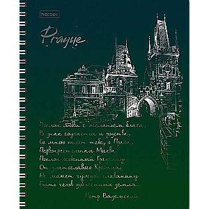 Notebook 96 sheets A5 grid - Shine of capitals