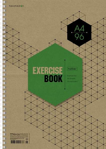 Notebook 96 sheets A4 format grid - Graphics