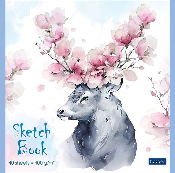 Premium SketchBook Notebook 40 Sheets A5 Size 165x165mm