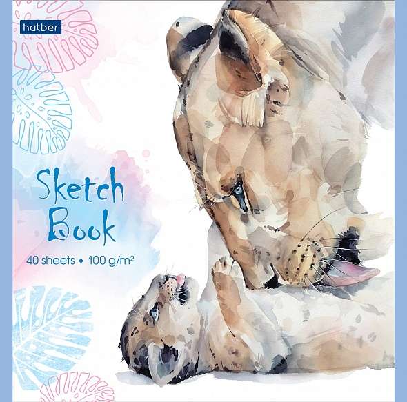 Premium SketchBook Notebook 40 Sheets A5 Size 165x165mm