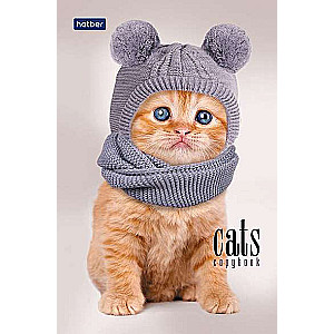 Notebook 40 sheets A6 size - Cat Therapy
