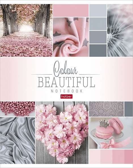 Notebook 96 sheets A5 grid - Beautiful colour