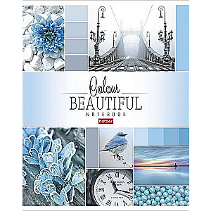 Notebook 96 sheets A5 grid - Beautiful colour