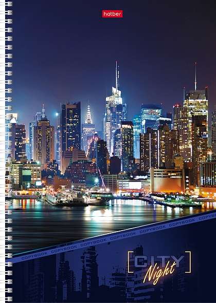 Notebook 96 sheets A4 - Night City