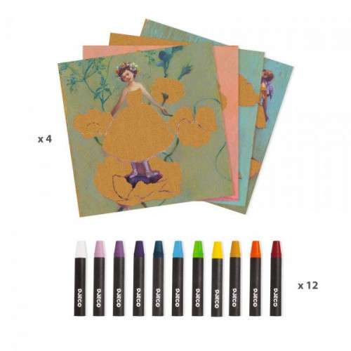 Art Set for Drawing - Ballerinas