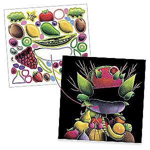 Collages – Spring Vegetables