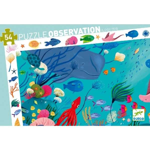 Observant Puzzles – Ocean– 54 pcs