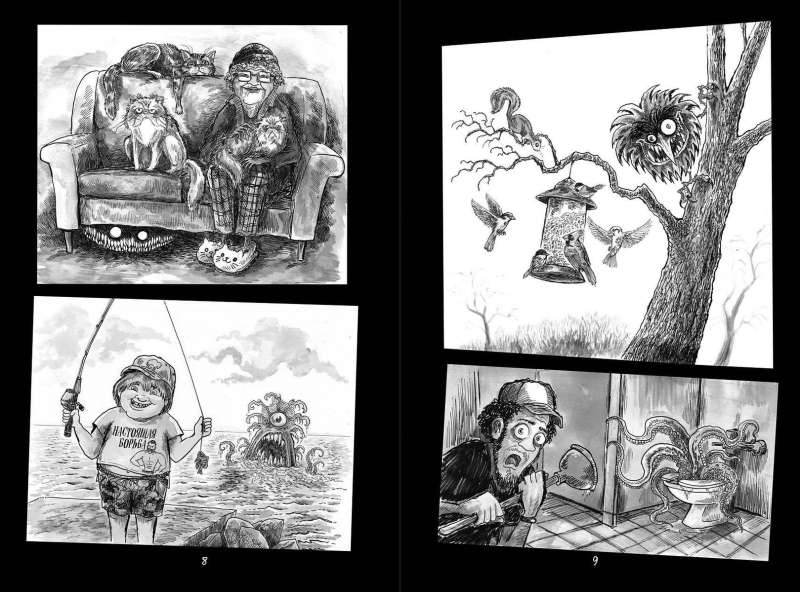 Monsters Don't Belong Here. School with Ghosts 