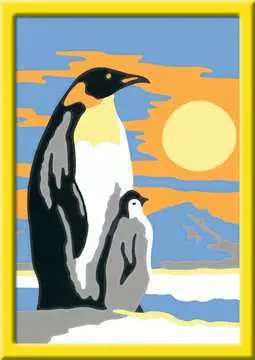Paint by Numbers 8.5x12 cm Penguins