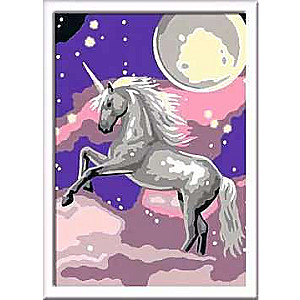 Paint by Numbers 13X18cm Unicorn