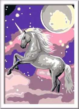 Paint by Numbers 13X18cm Unicorn