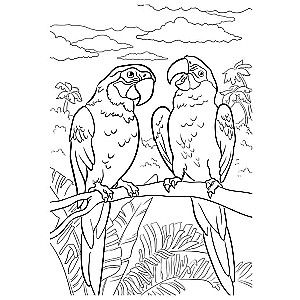 Mega Coloring. Animals.